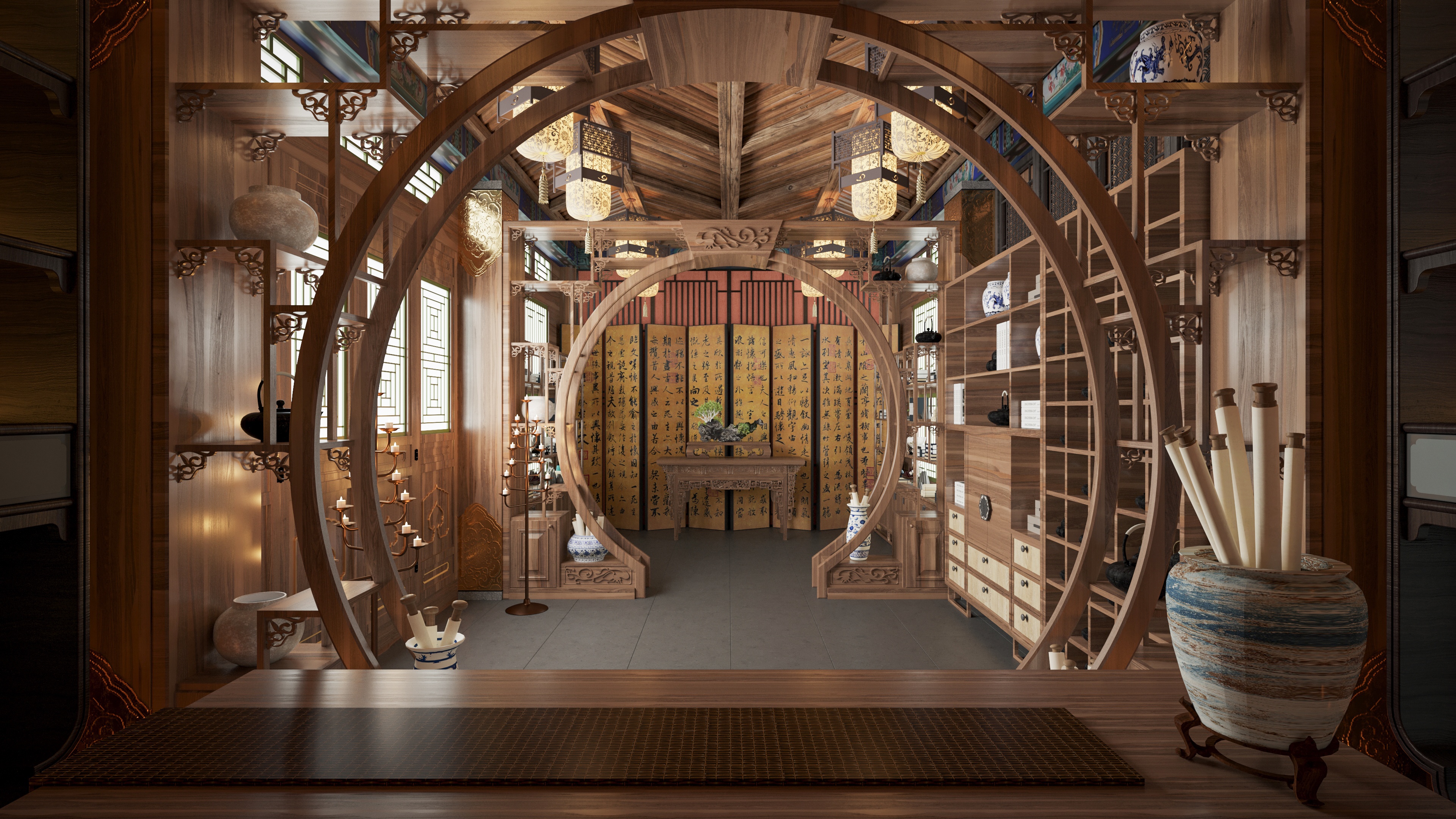 沉浸式剧本杀店设计丨中国广州-15