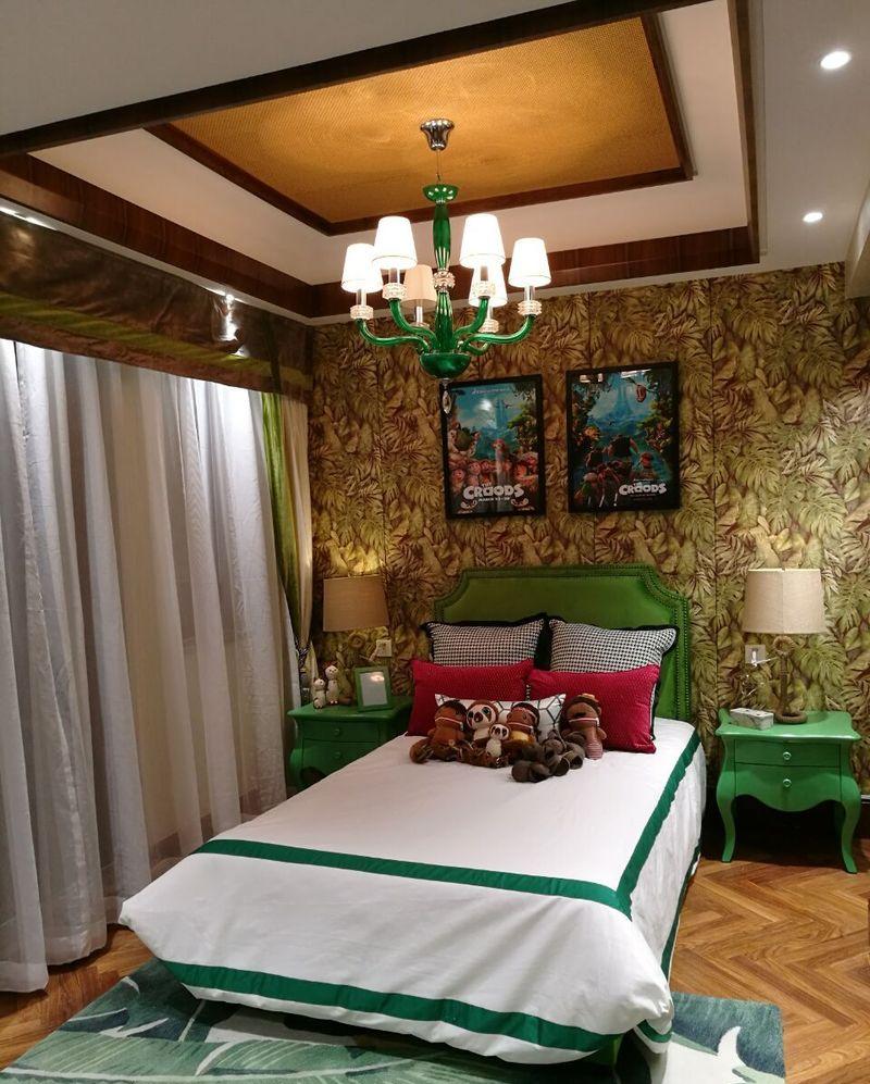 天津东南亚风格样板房设计-5