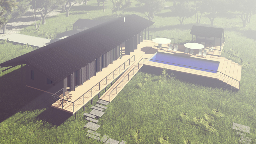 泰国清迈山间飘浮别墅,自然与传统共生-11