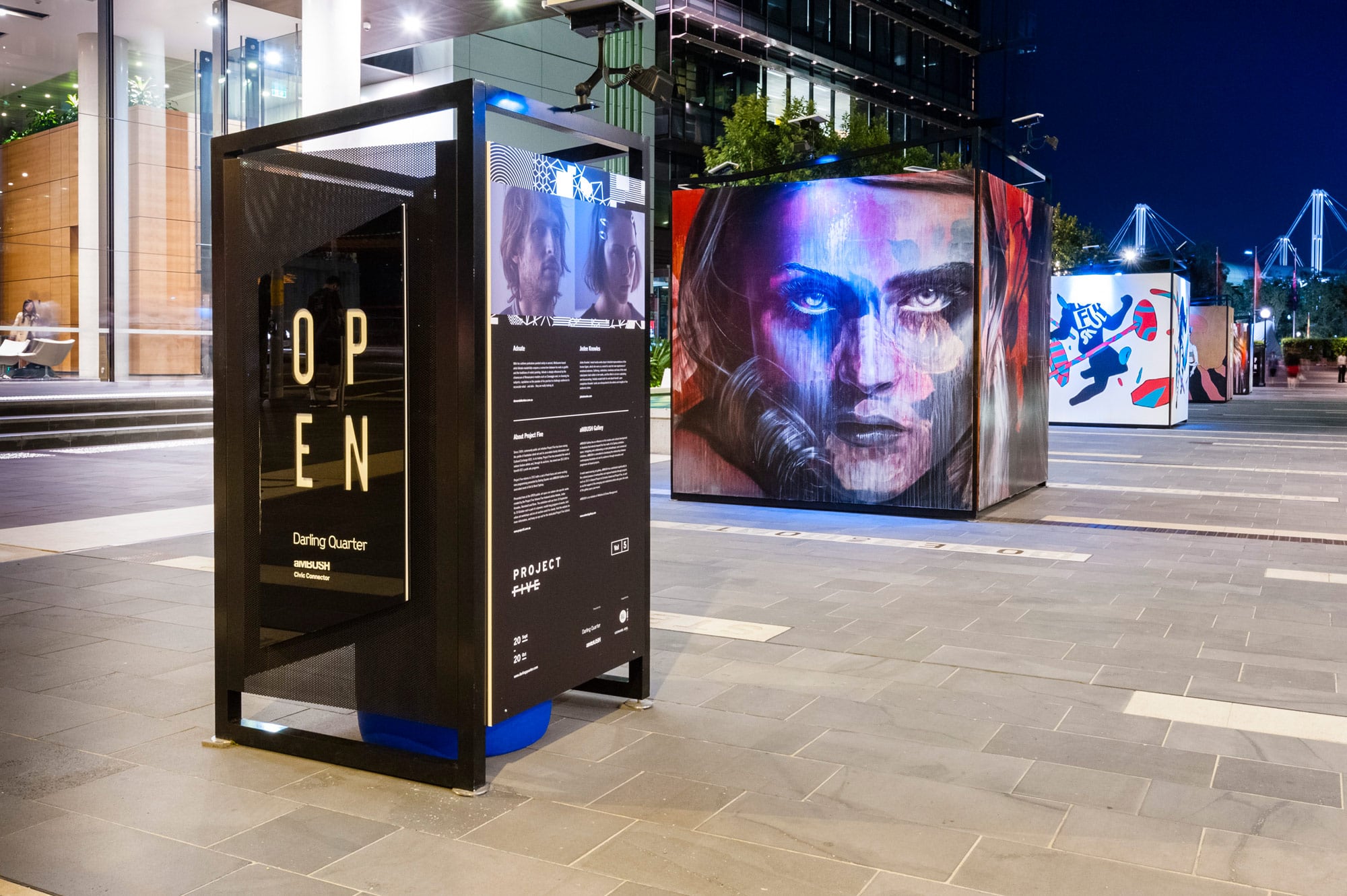 悉尼 Darling Quarter 商业街艺术装置-3