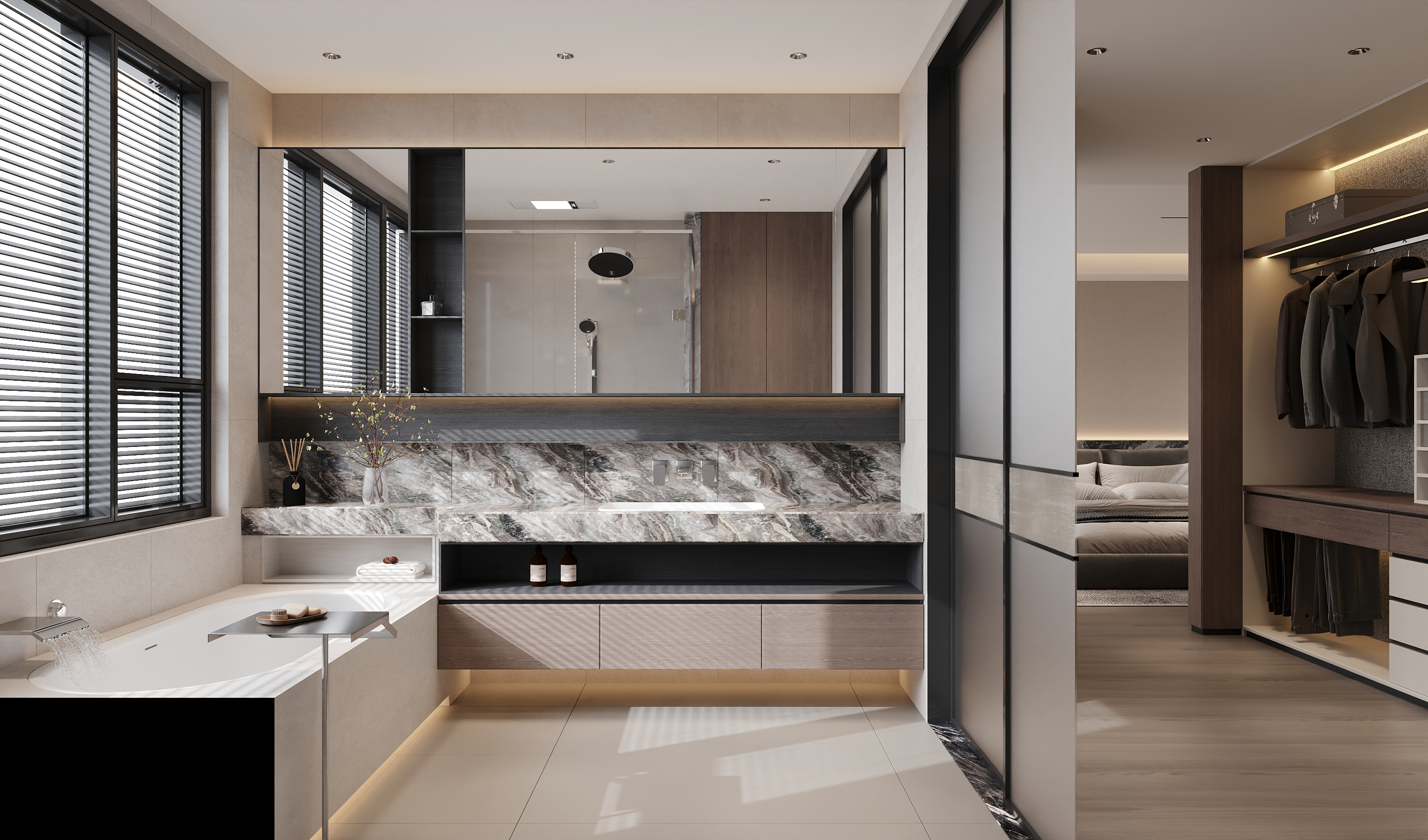 沈阳 润悦湾468㎡ 意式轻奢效果表现 节选二-18