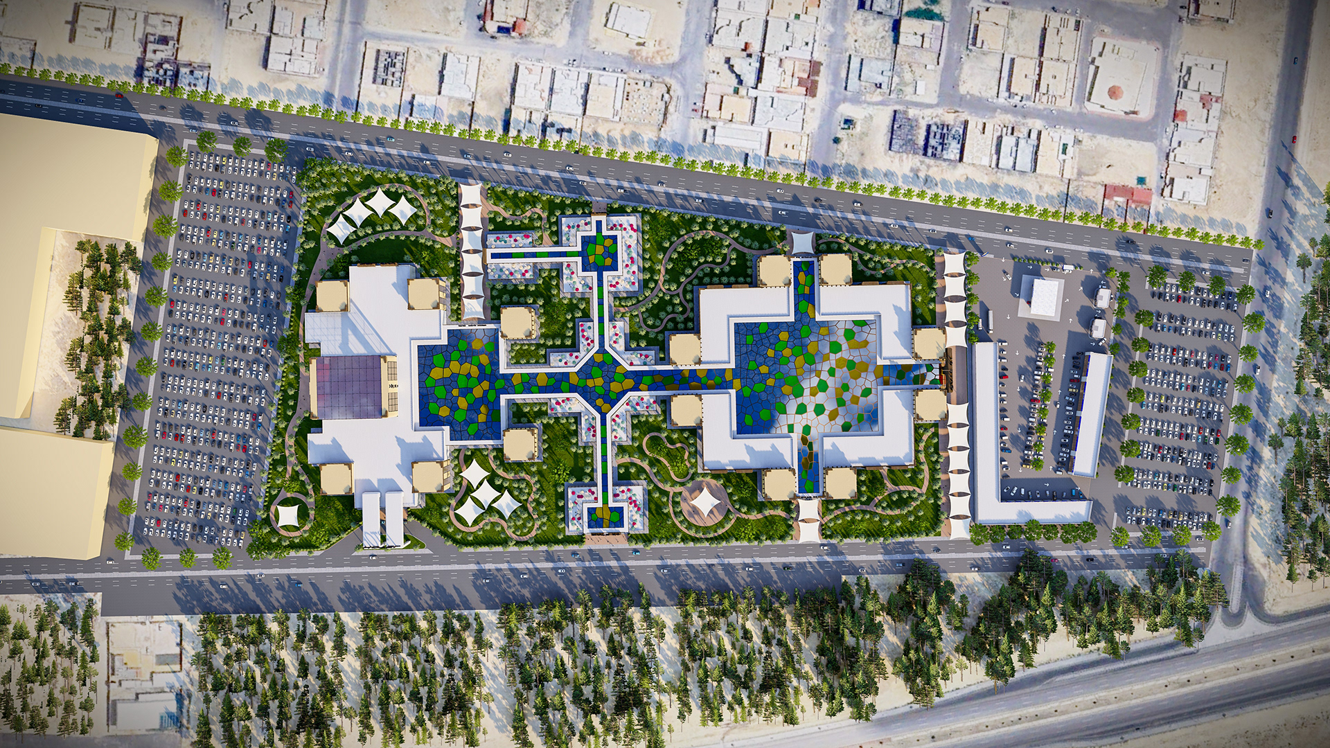 Commercial complex and fuel station project-0