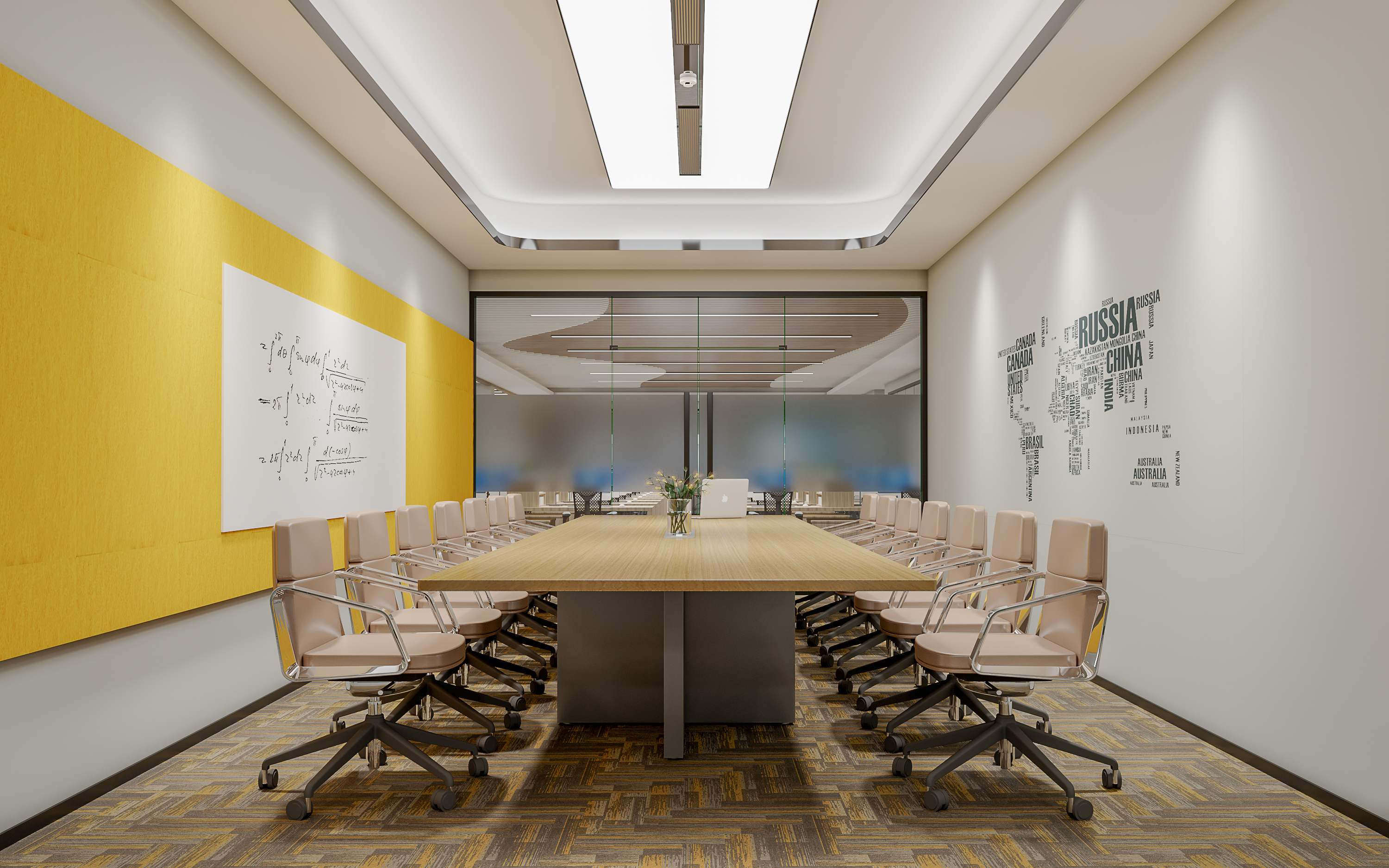 办公室空间设计造境空间丨一家专业做工装,展厅的设计工作室-10