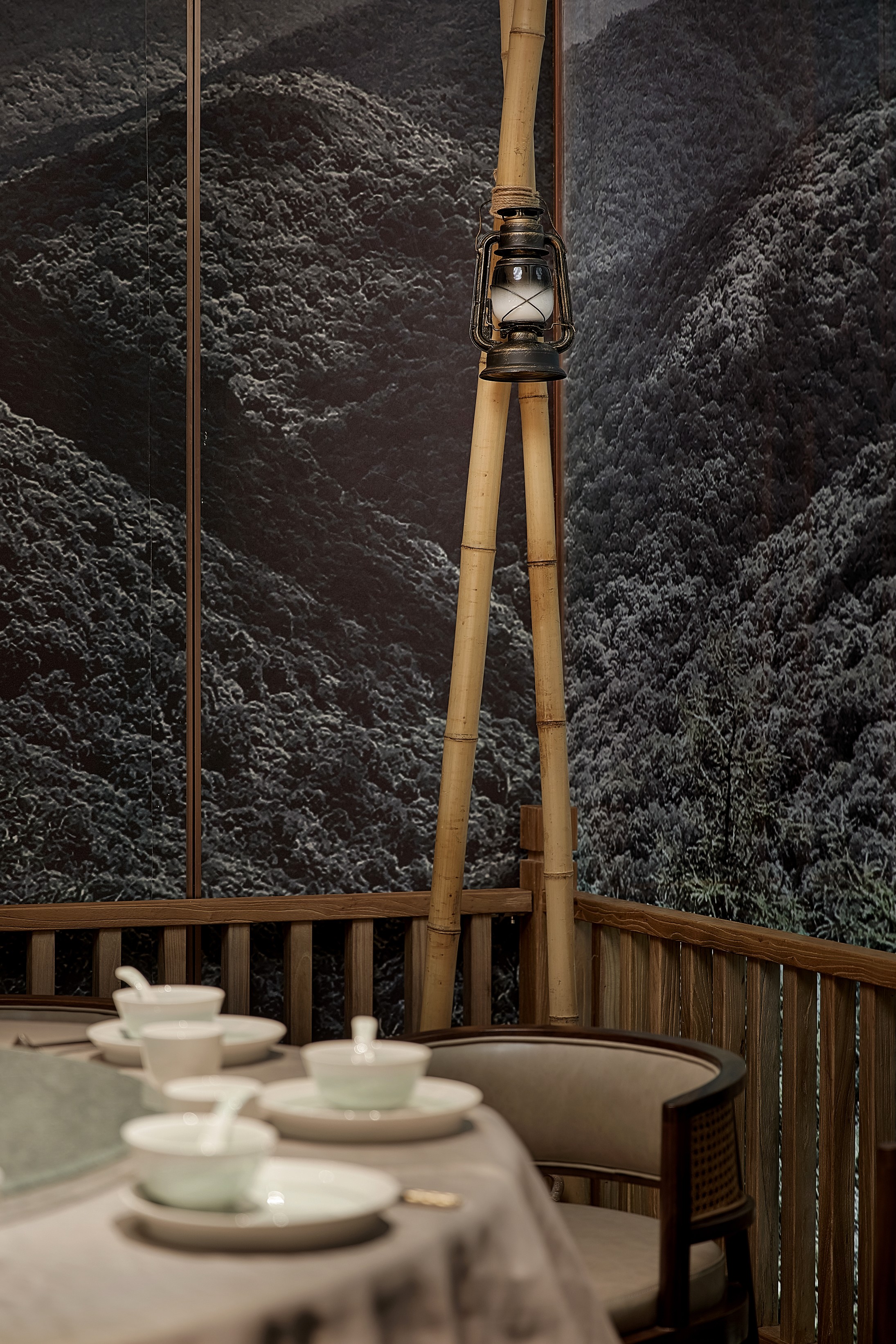 有山设计×靠山 | 山中一席，千年客家味|餐饮空间设计-39