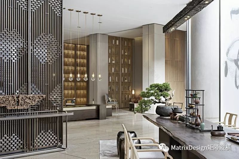 世茂杭州钱塘天誉销售中心 | 古雅与现代的完美融合-25