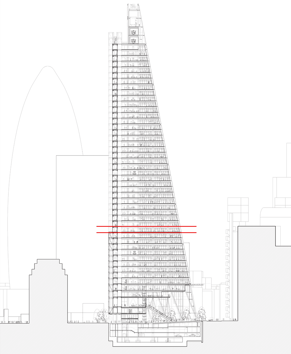 伦敦金融城最高建筑中的活力新工作室-57