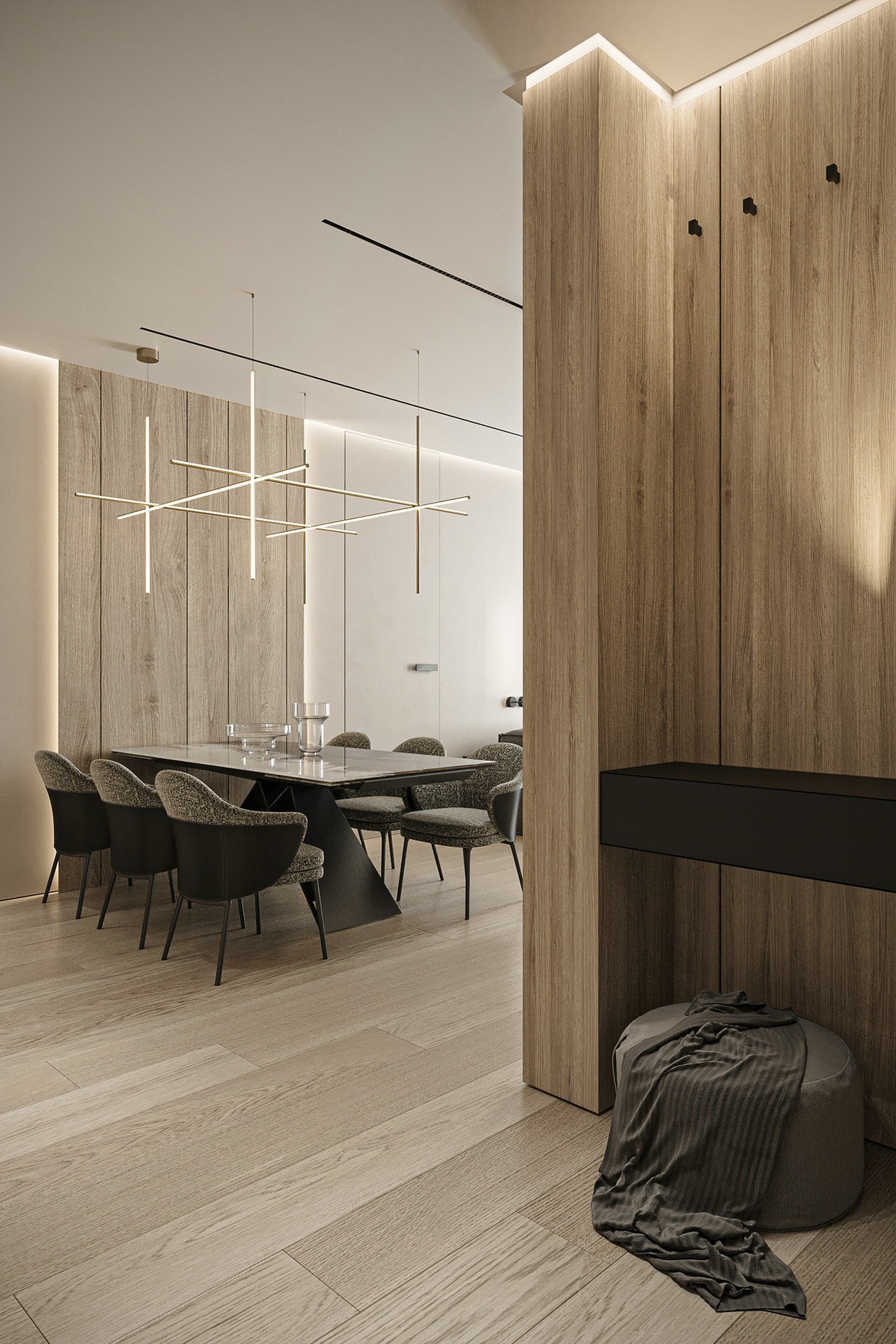 原木与灰色的细腻精致设计-1