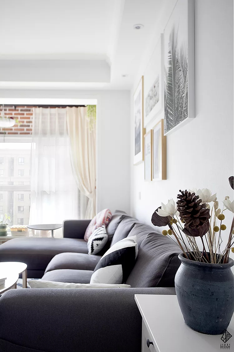 110 平北欧风郑州家居设计,打造温馨惬意生活空间-27