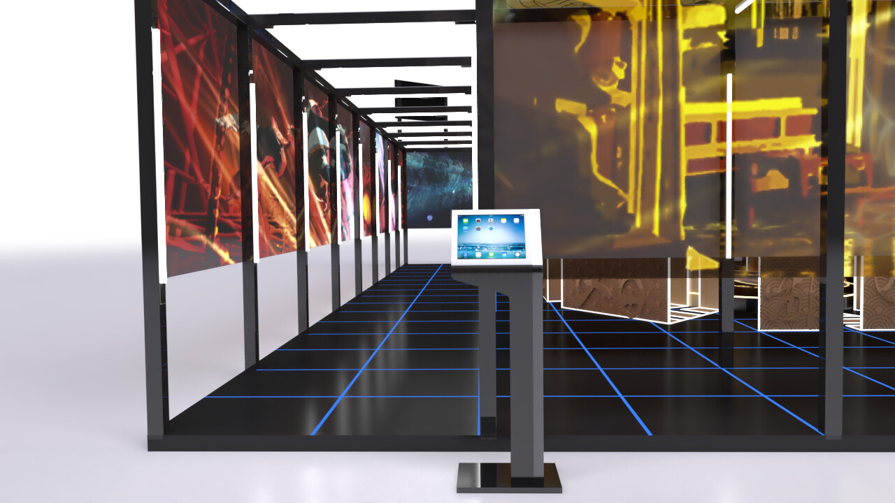 东方梦工厂展台设计-4