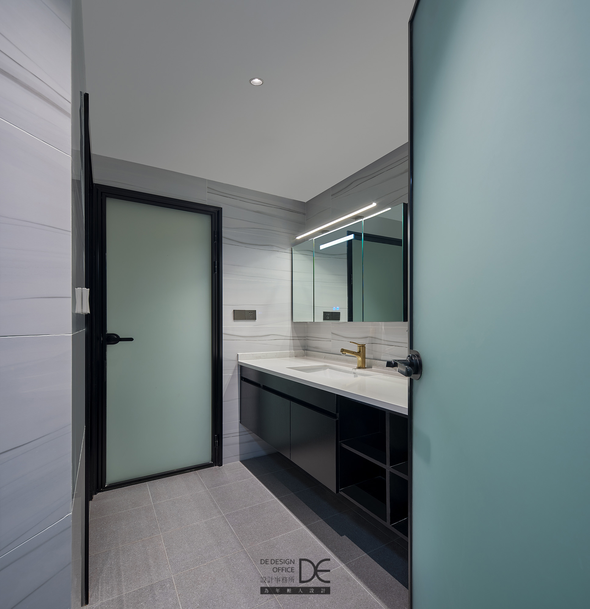 DE实景 · 997期 | 83㎡异形空间，如何装出“大”的感觉？-54