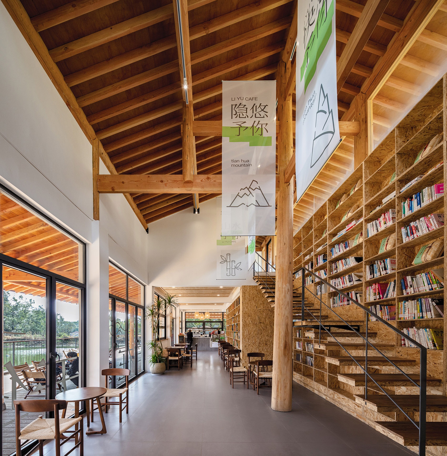 大沙里乡村咖啡书屋丨中国长沙丨之行建筑事务所-38