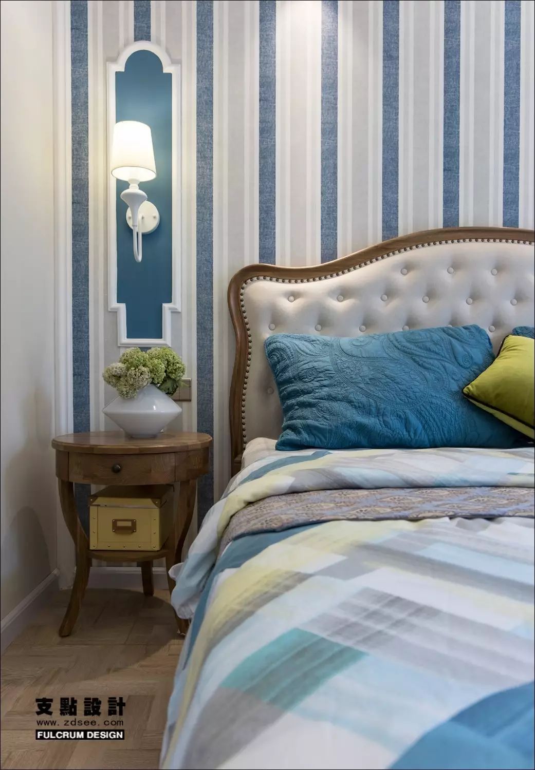 融侨城地中海混搭风 | 支点设计的 107 平米多彩海平线-33