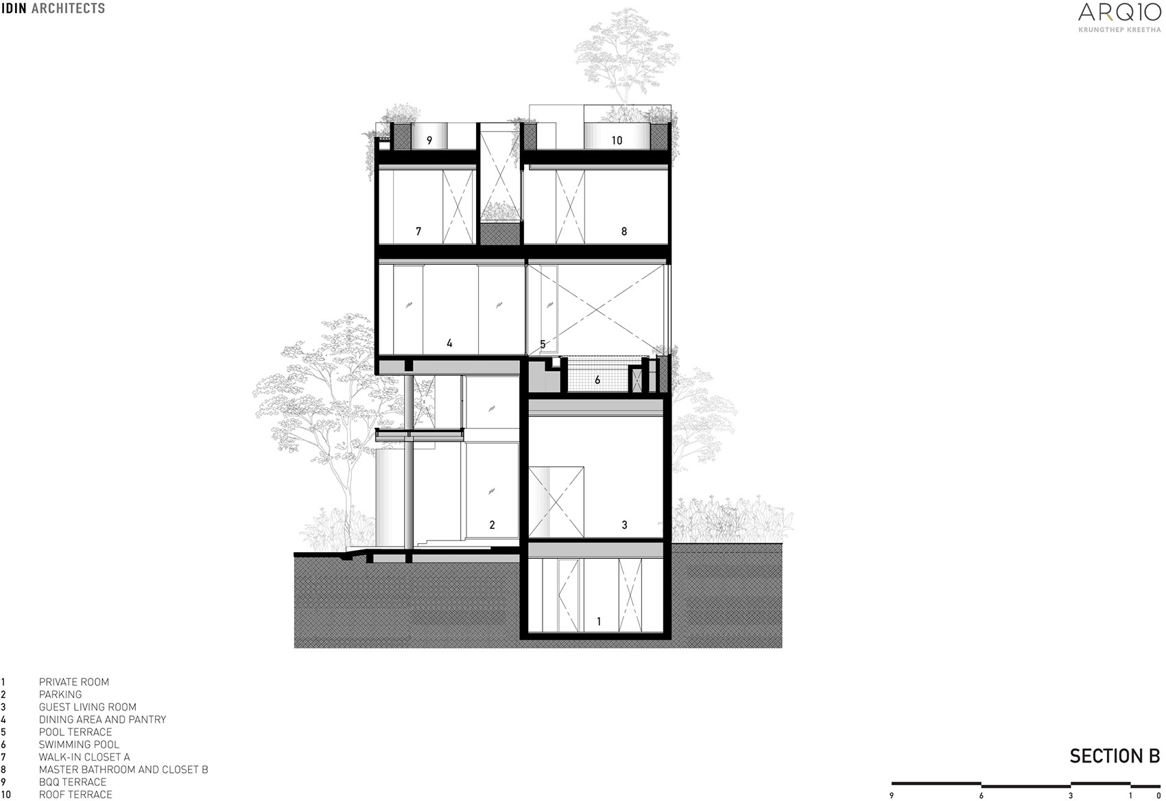 ARQ10住宅,泰国 / IDIN Architects-89