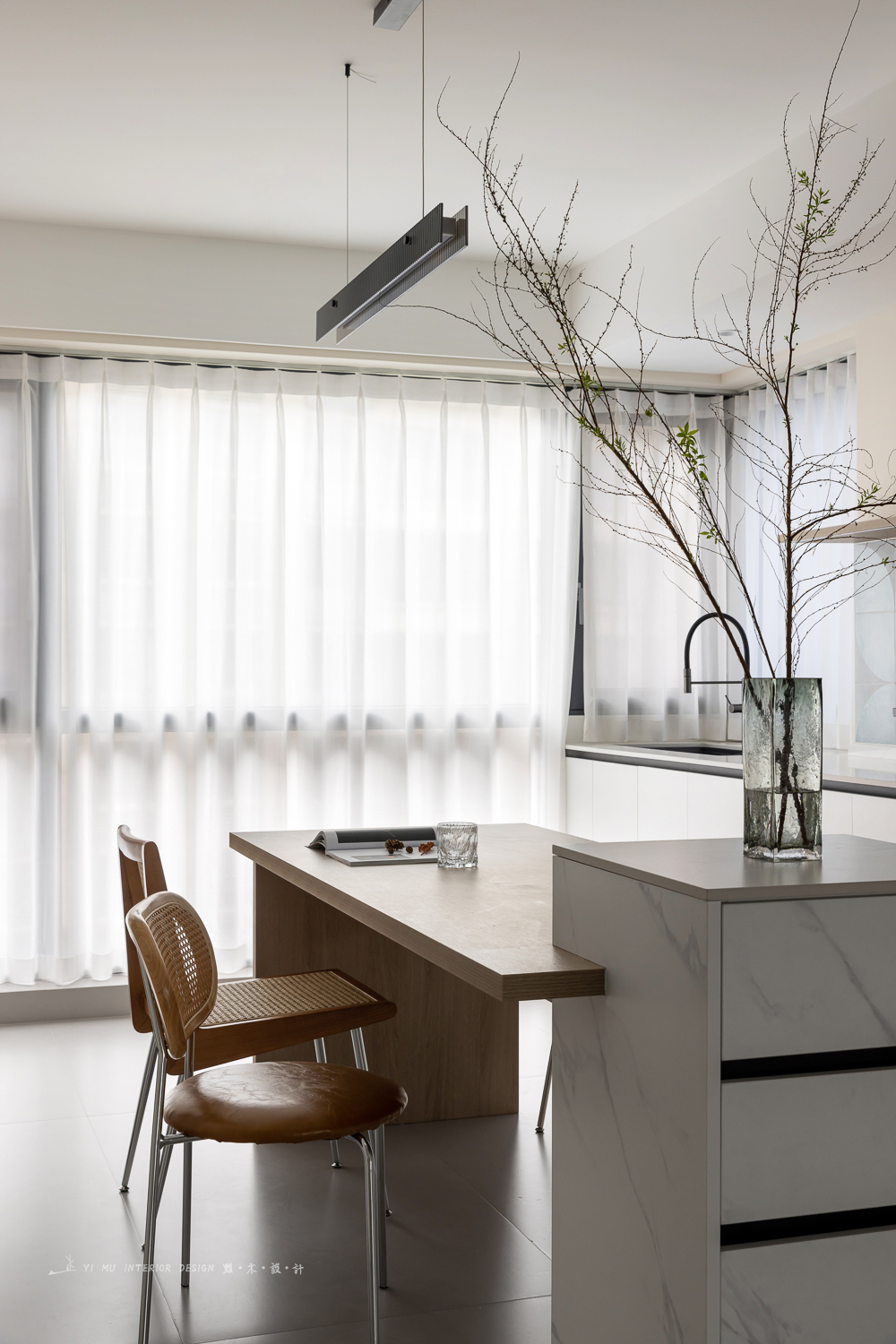 140㎡现代简约婚房设计-25