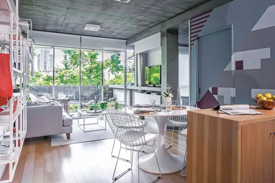 阿根廷年轻建筑师的时尚设计公寓-1
