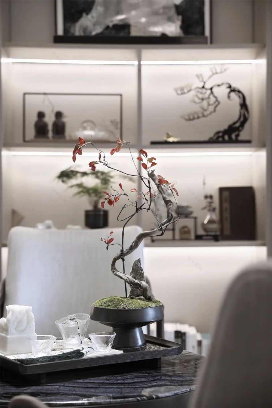 禅意美学融入空间,打造都市桃花源-48