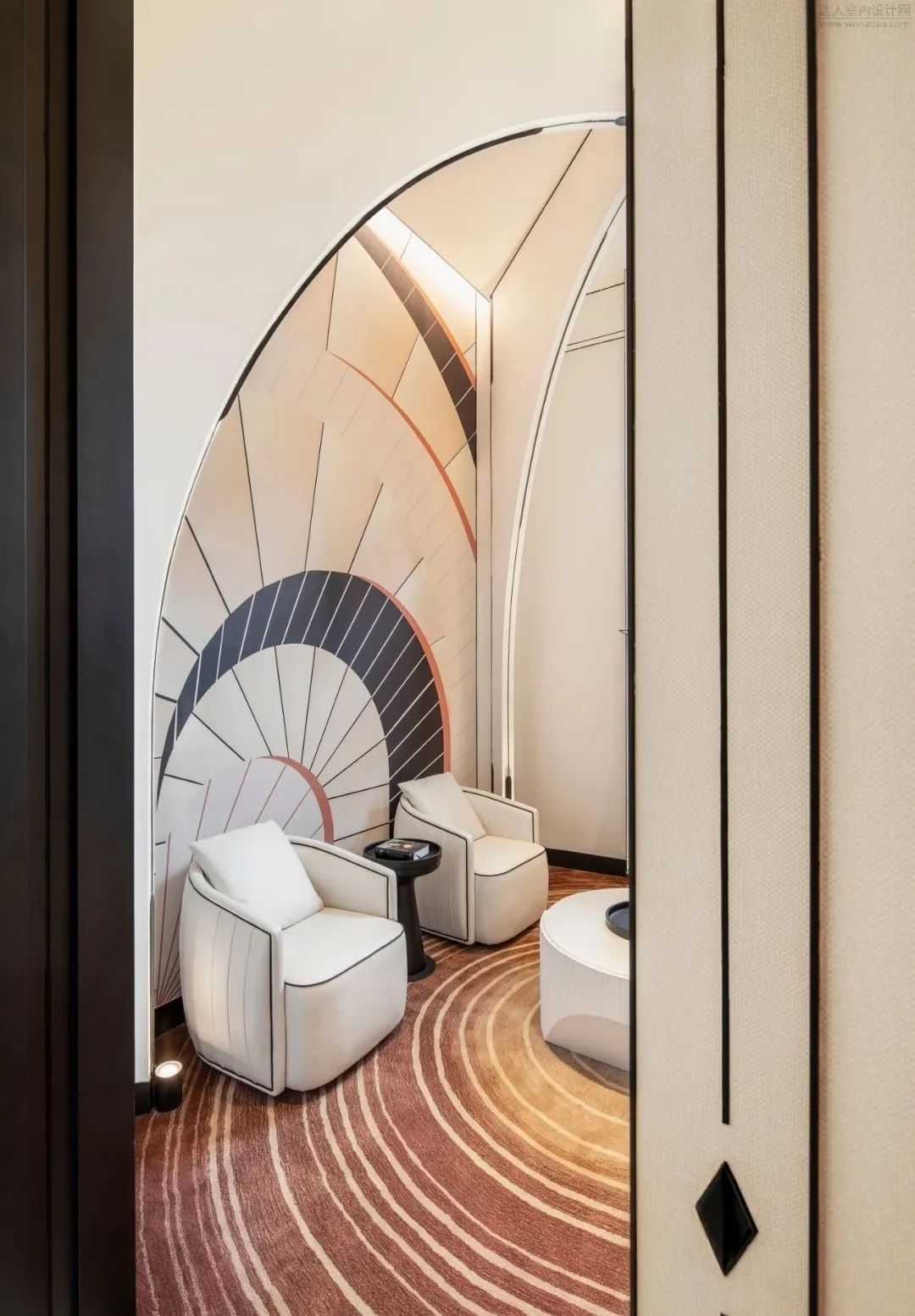 长春中海锦城售楼部 | 几何韵律中的优雅艺术空间-117