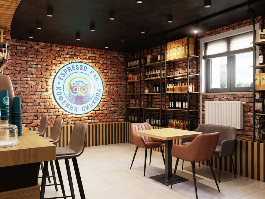 “Кофейня Синкопа”多功能空间设计丨俄罗斯伏尔加格勒-11