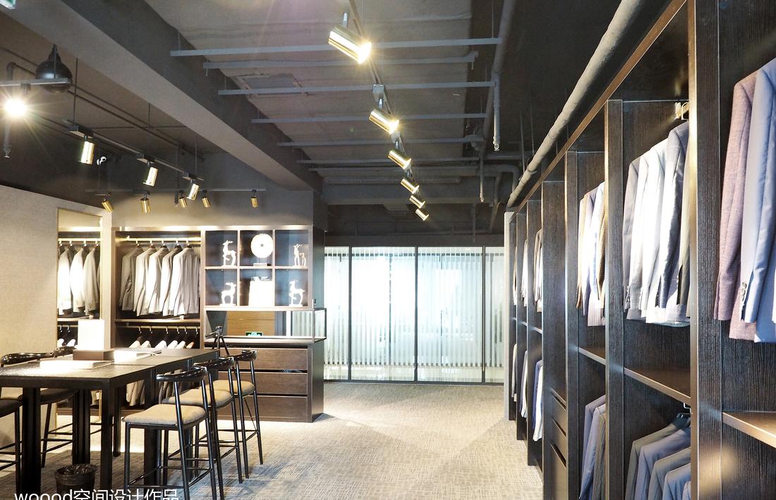 WOOODDESIGN丨北京优山服装店-银石广场店实景案例-12