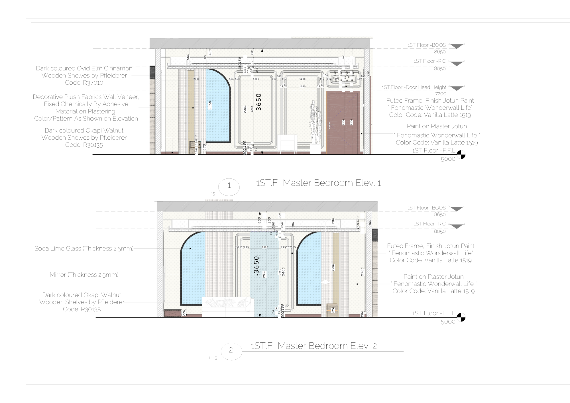 Modern Master Bedroom Suite Interior Design-10