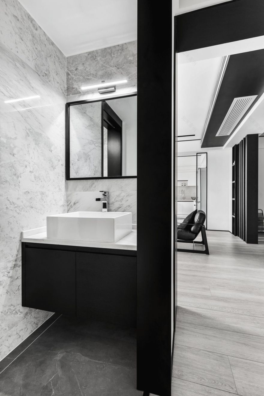 浙江温州宏泰大厦黑白默片设计,演绎纯粹空间哲学-39