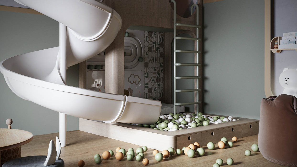 儿童游戏室丨SHAMS GAMAL-5