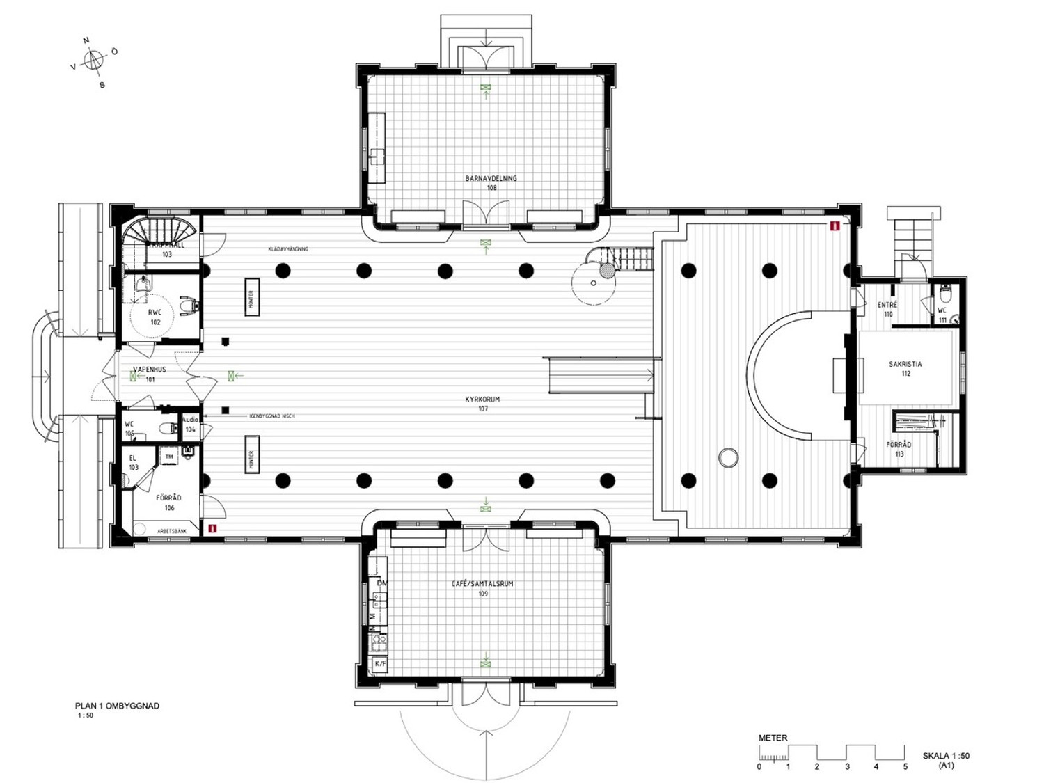 BACKARYDS KYRKA,RONNEBY教堂改造丨瑞典丨Bjartmar och Hylta Arkitekter-22