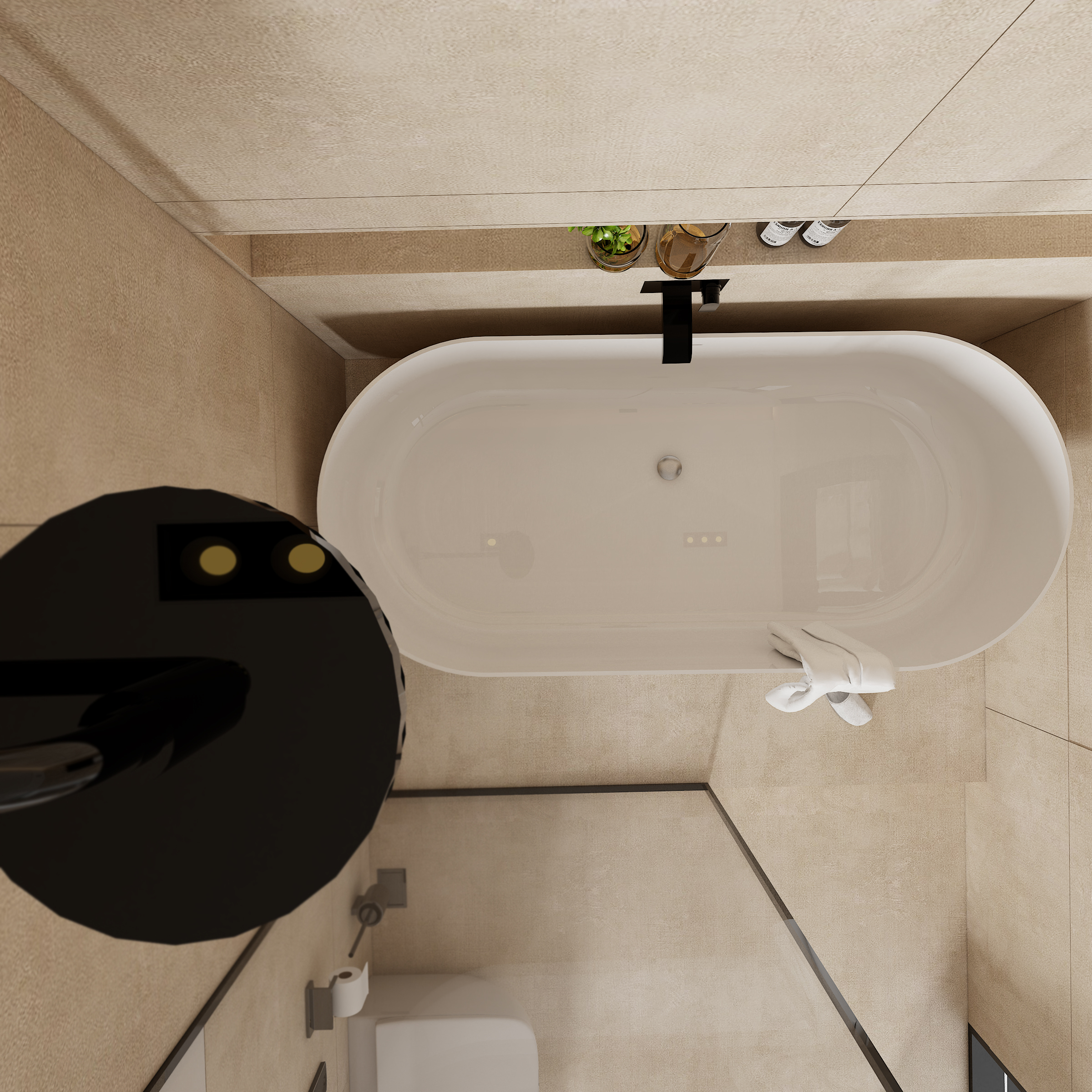 MATiC 0071 卧室和浴室可视化丨尼日利亚拉各斯丨TURLIB AYABTOLA-16