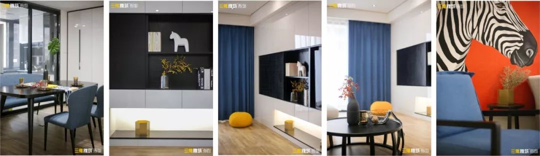 现代黑白灰，营造温馨艺术空间-2