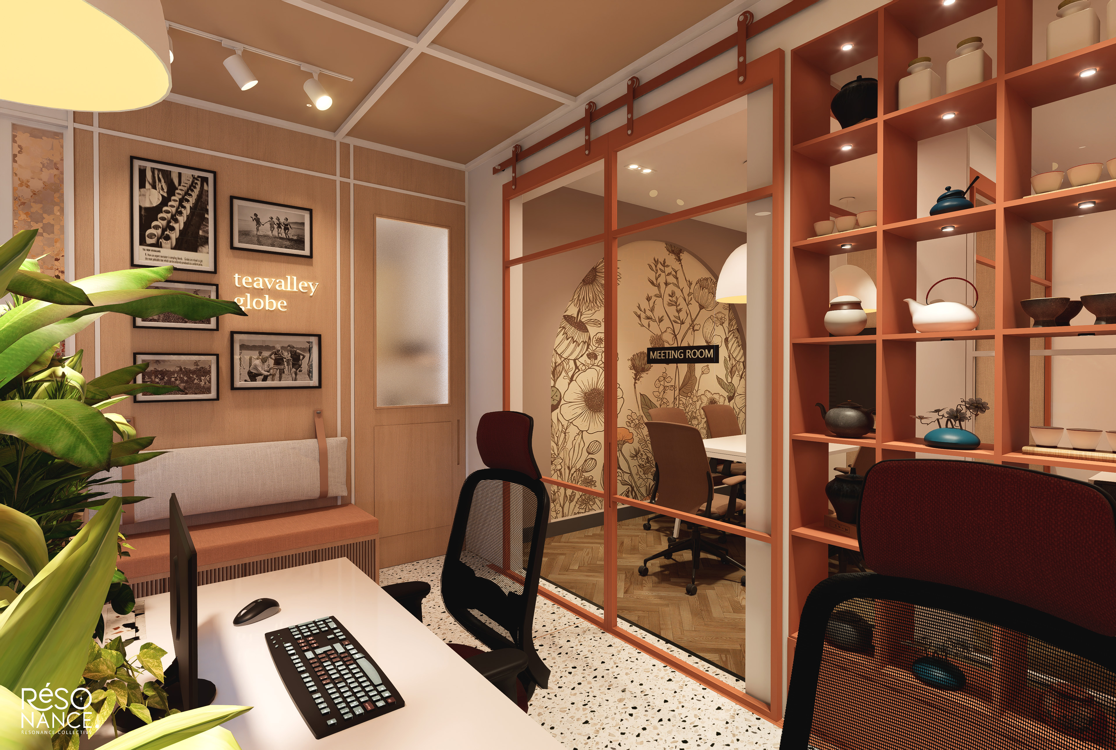 Teavalley Globe - Office Interior-3