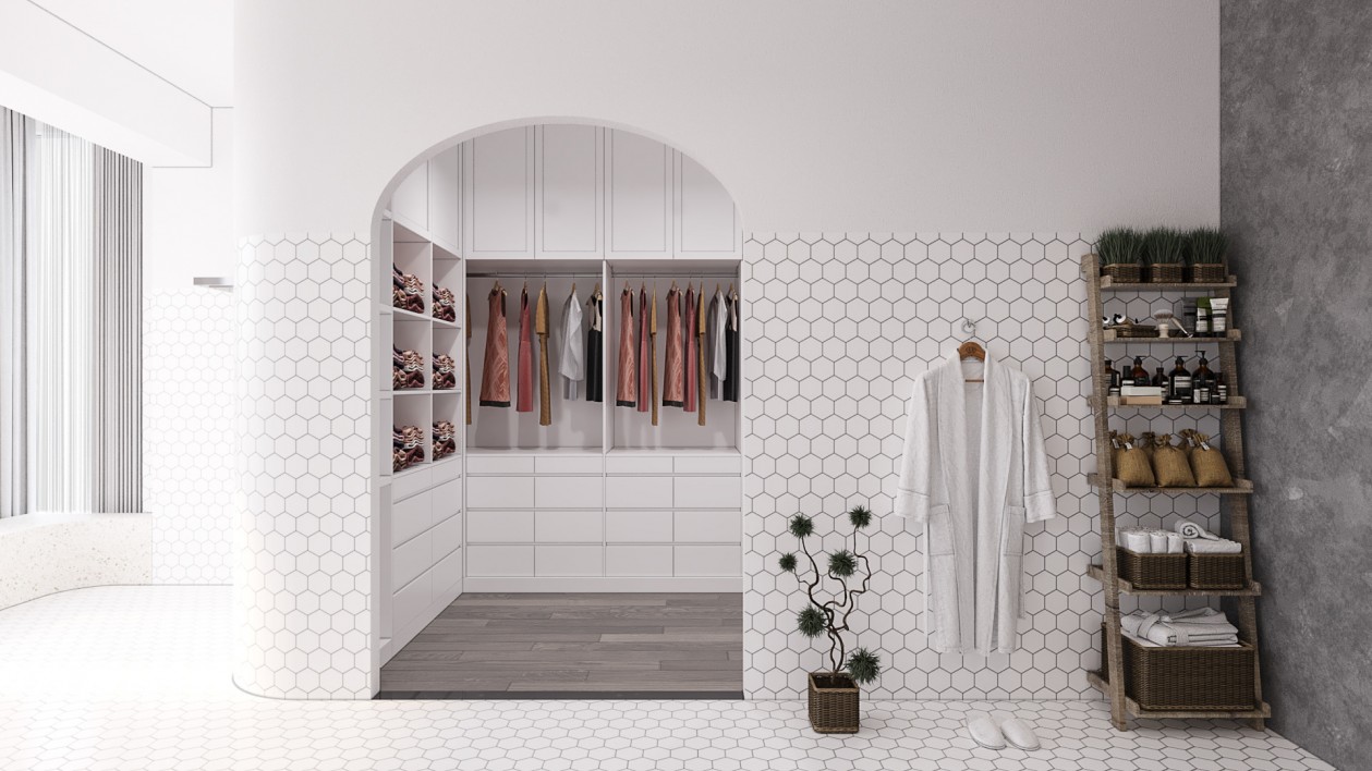 纯白色调空间设计，简约有范儿！-19