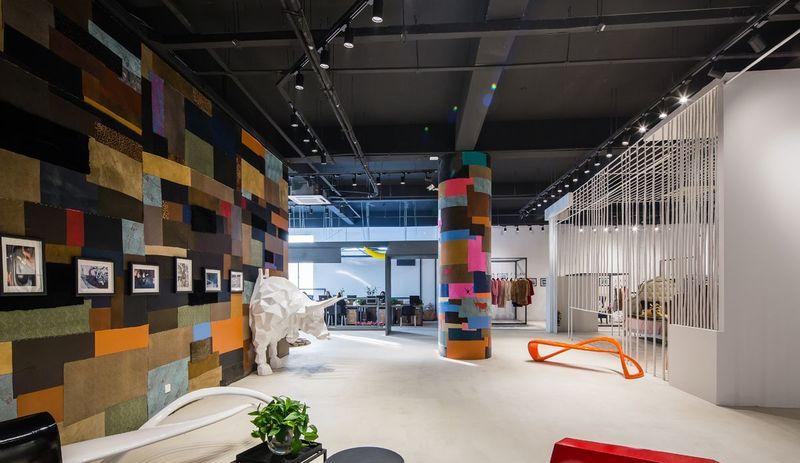 奥林皮业艺术工厂店设计-2