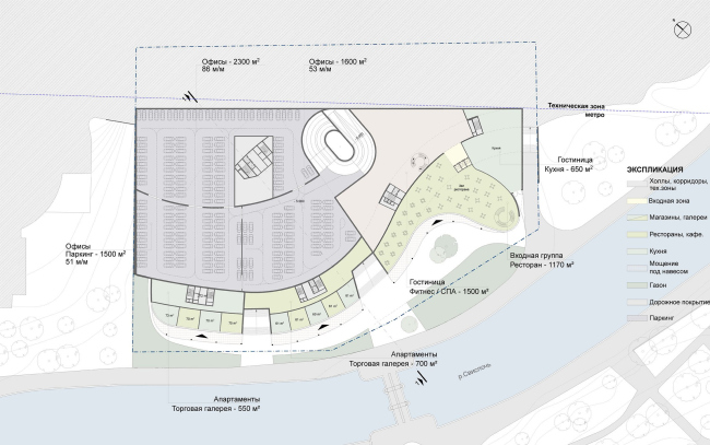 明斯克含凯宾斯基酒店的综合用途建筑群丨白俄罗斯明斯克丨SPEECH设计团队（Sergei Tchoban等）-48