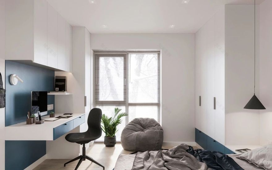 巴塞罗那 95㎡温暖柔和两居室丨西班牙巴塞罗那丨NOVOSAD ARCHITECTS-85