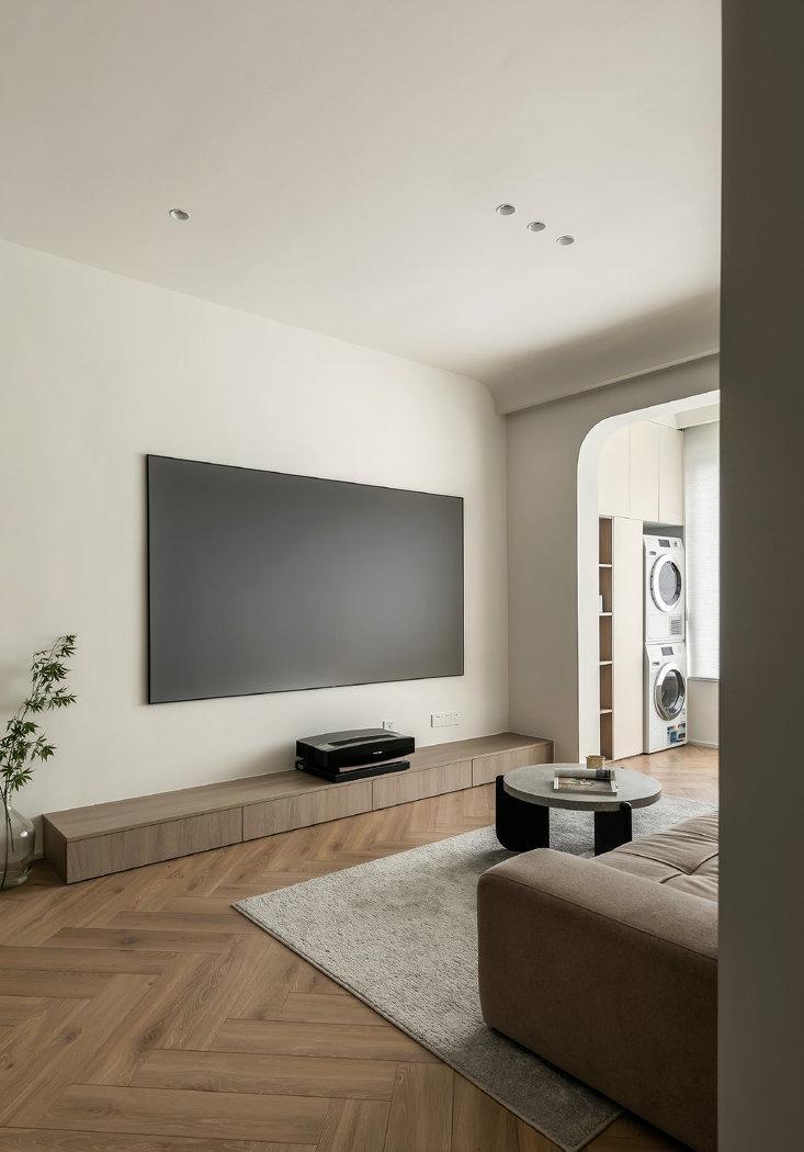 奶油现代风温馨小户型设计-13