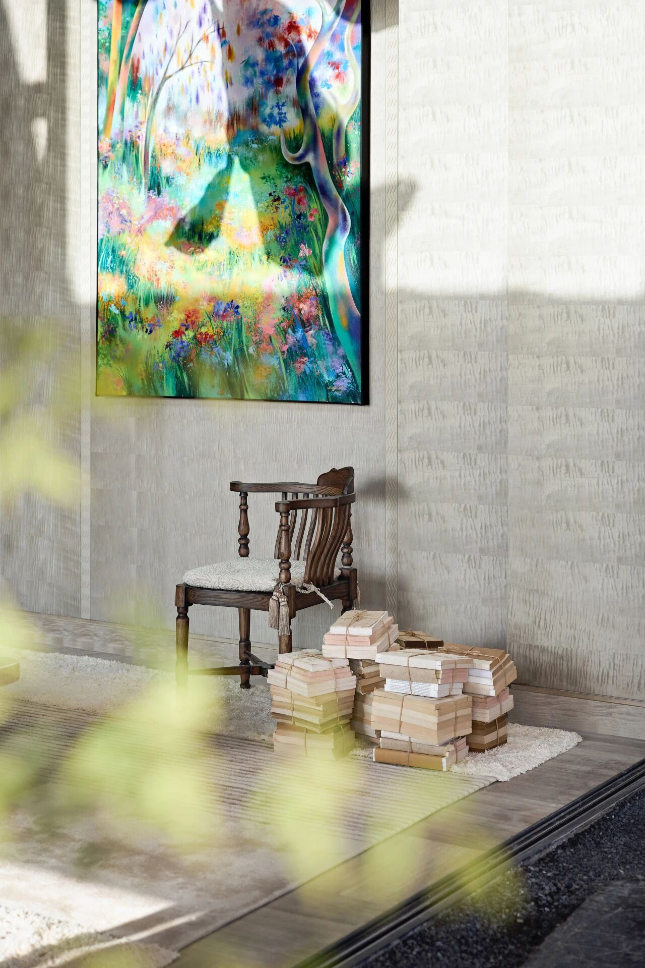 金地御湖颂丨中国广州丨硬装矩阵纵横,软装矩阵鸣翠-14