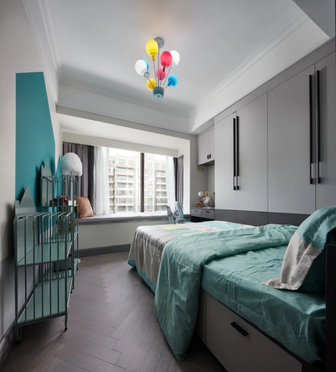 蓝色多瑙河恋曲 · 南宁四房两厅优雅空间设计丨中国南宁丨柒颜设计-78