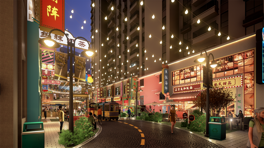 【商业氛围营造】中南•昂里湾综合体改造化设计-14