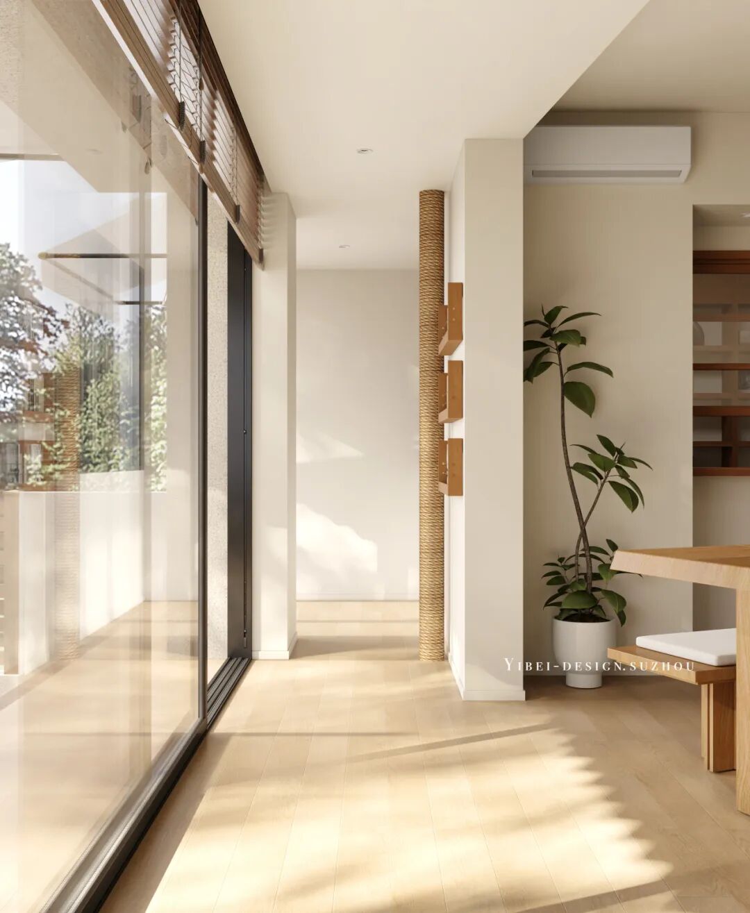 一席茶桌 一方院落丨家装设计丨YIBEI DESIGN SUZHOU-13