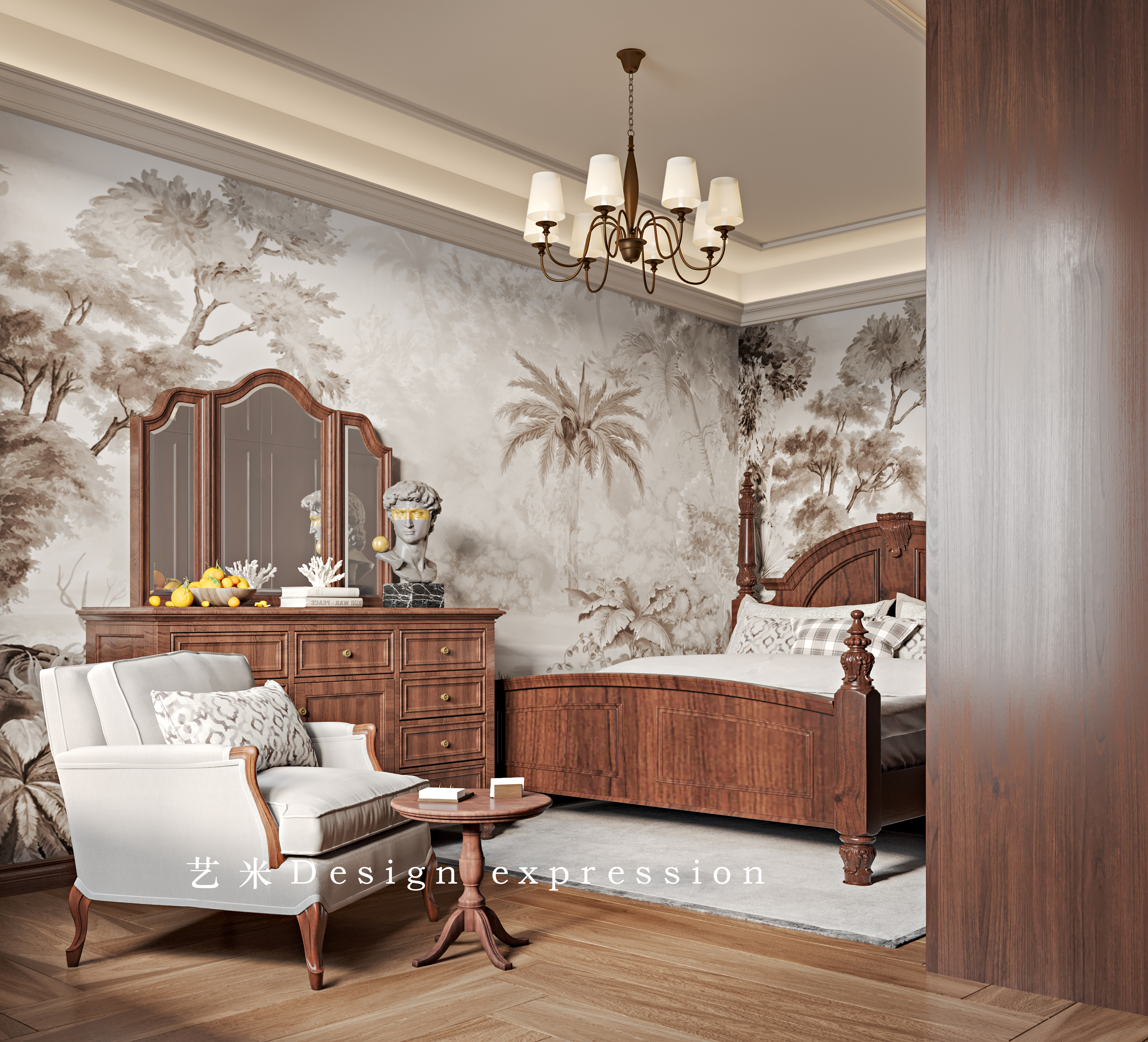 复古美式-艺米效果图-4