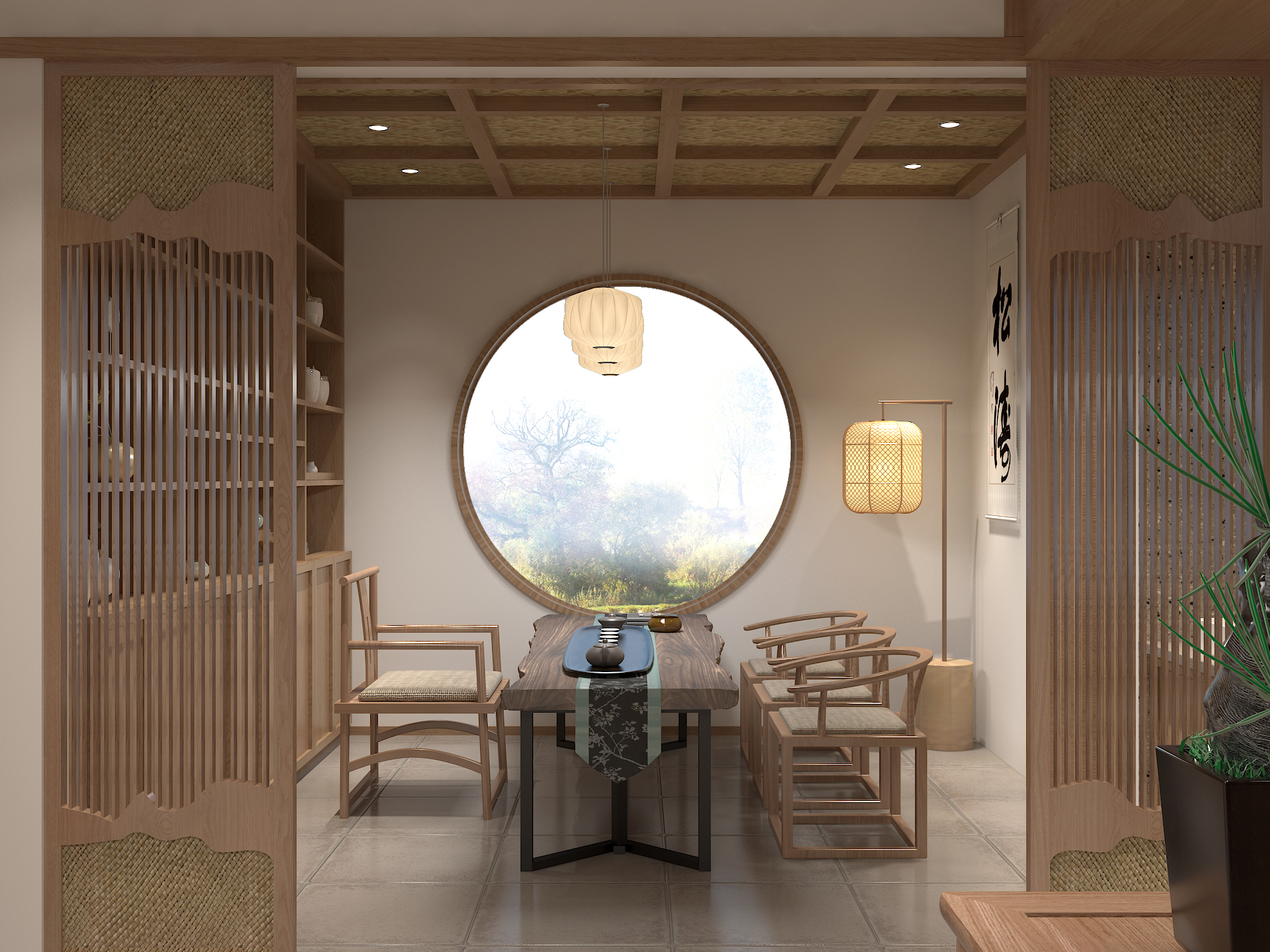 简约宋式风格民宿设计丨前意识设计工作室-11