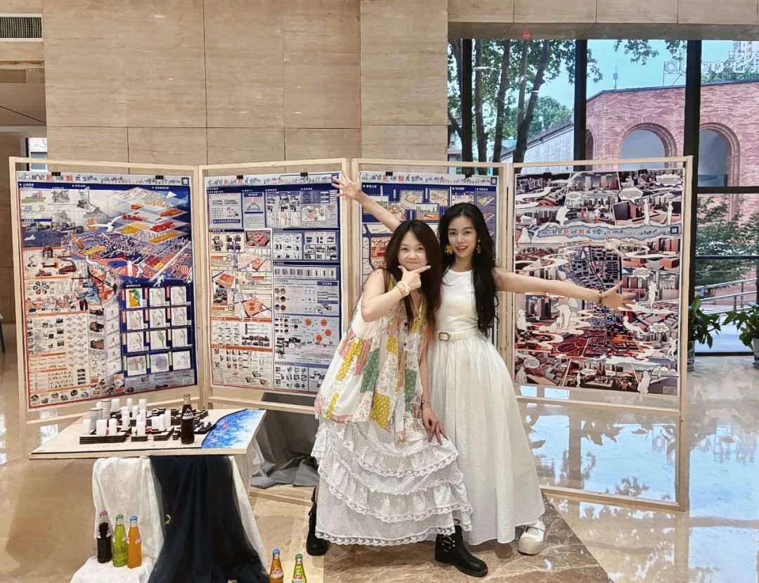 超赞！大五学妹们的优秀毕设玩转“时空叙事”！“主题IP和文创产品设计+空间交互与功能集成”打造西安米家崖片区城市更新设计！-11