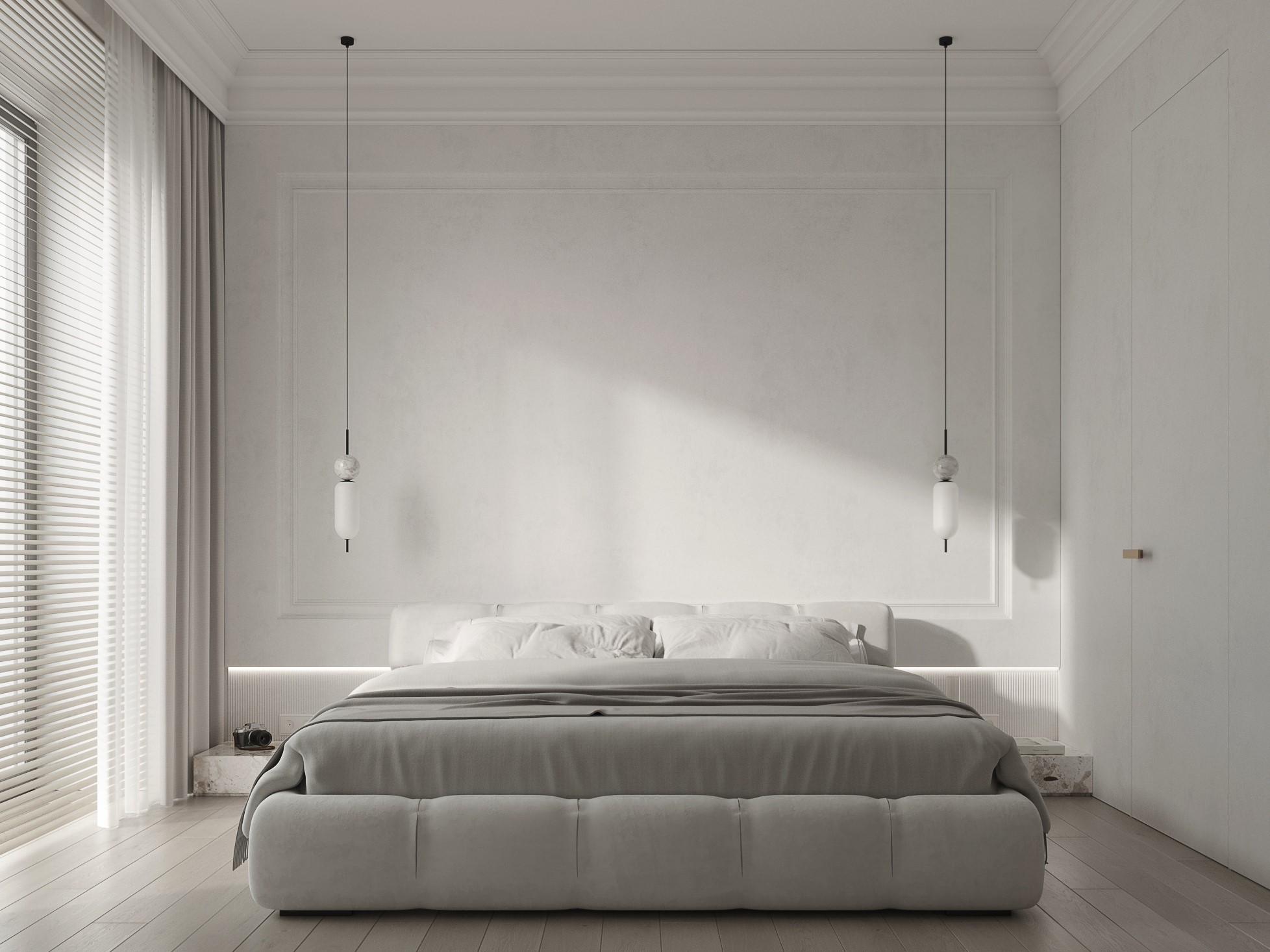 110㎡浅色系住宅设计 让简约更有格调！-11