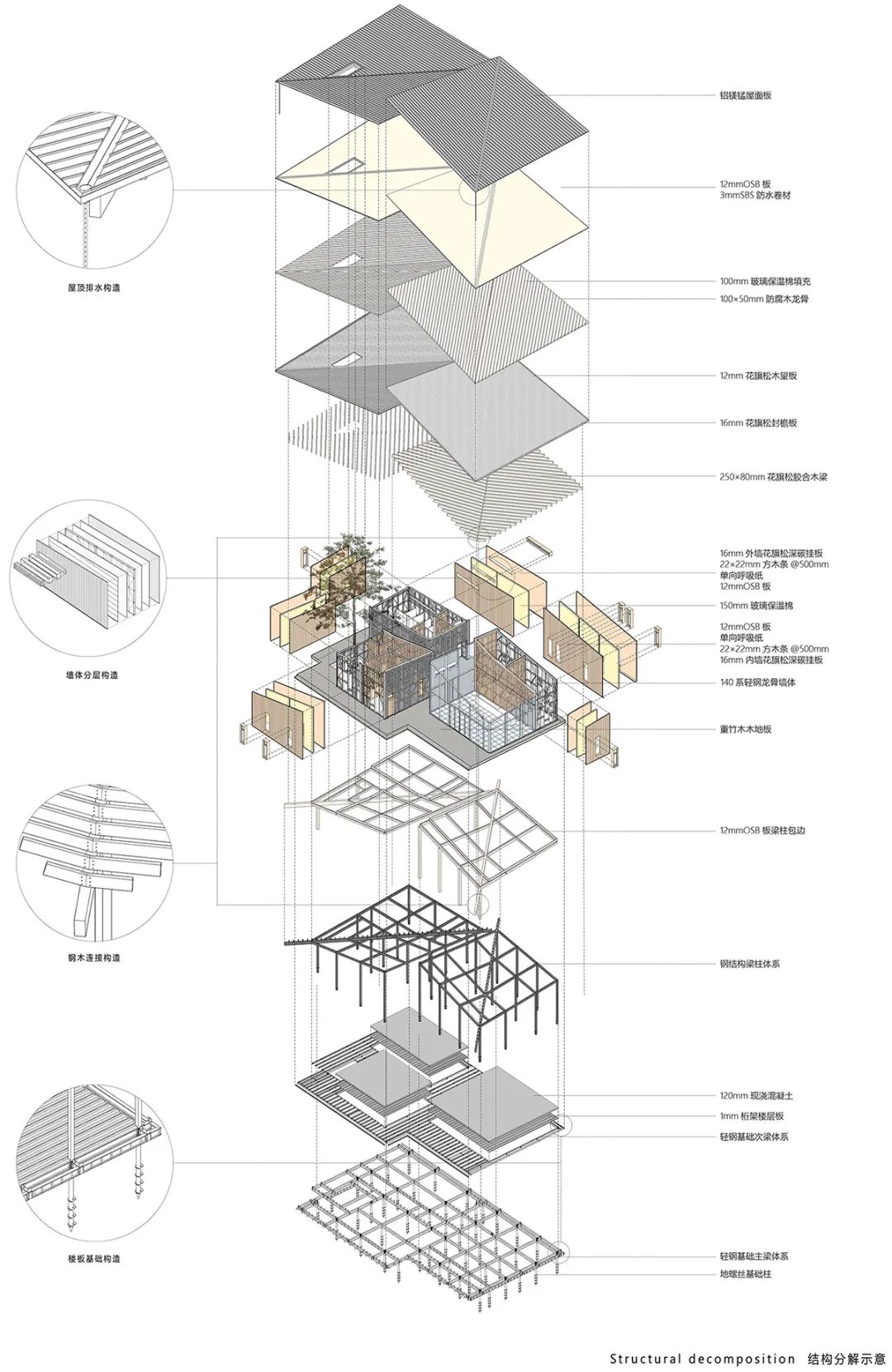 富阳·阳陂湖湿地公园南接待中心丨中国杭州丨尌林建筑设计事务所-65
