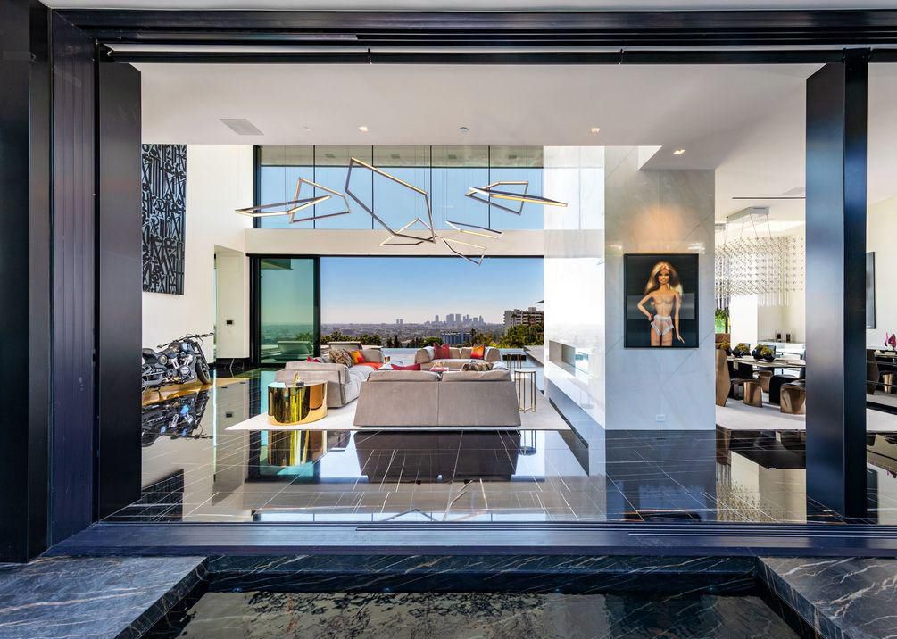 洛杉矶亿元豪宅，精致细节展现高级黑奢华风-12