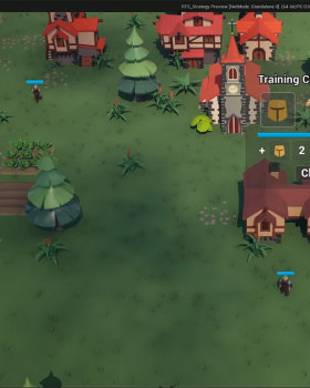RTS Prototype | Unit AI & Control Systems