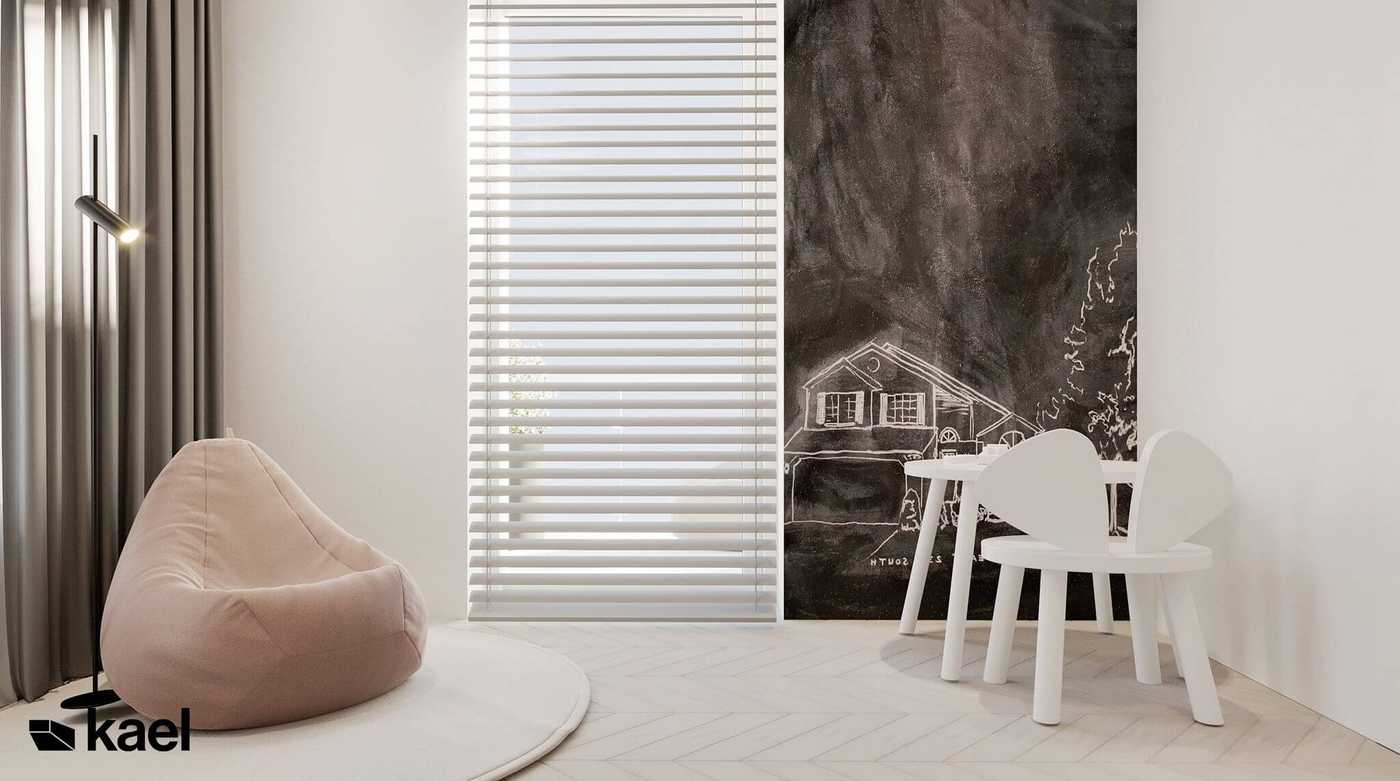 波兰华沙160平两层极简风公寓设计丨波兰KAEL工作室-73