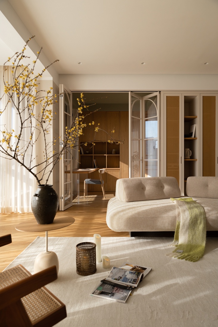 187㎡ 碧云尊邸大平层,自然柔和之美 · 示觉设计-0