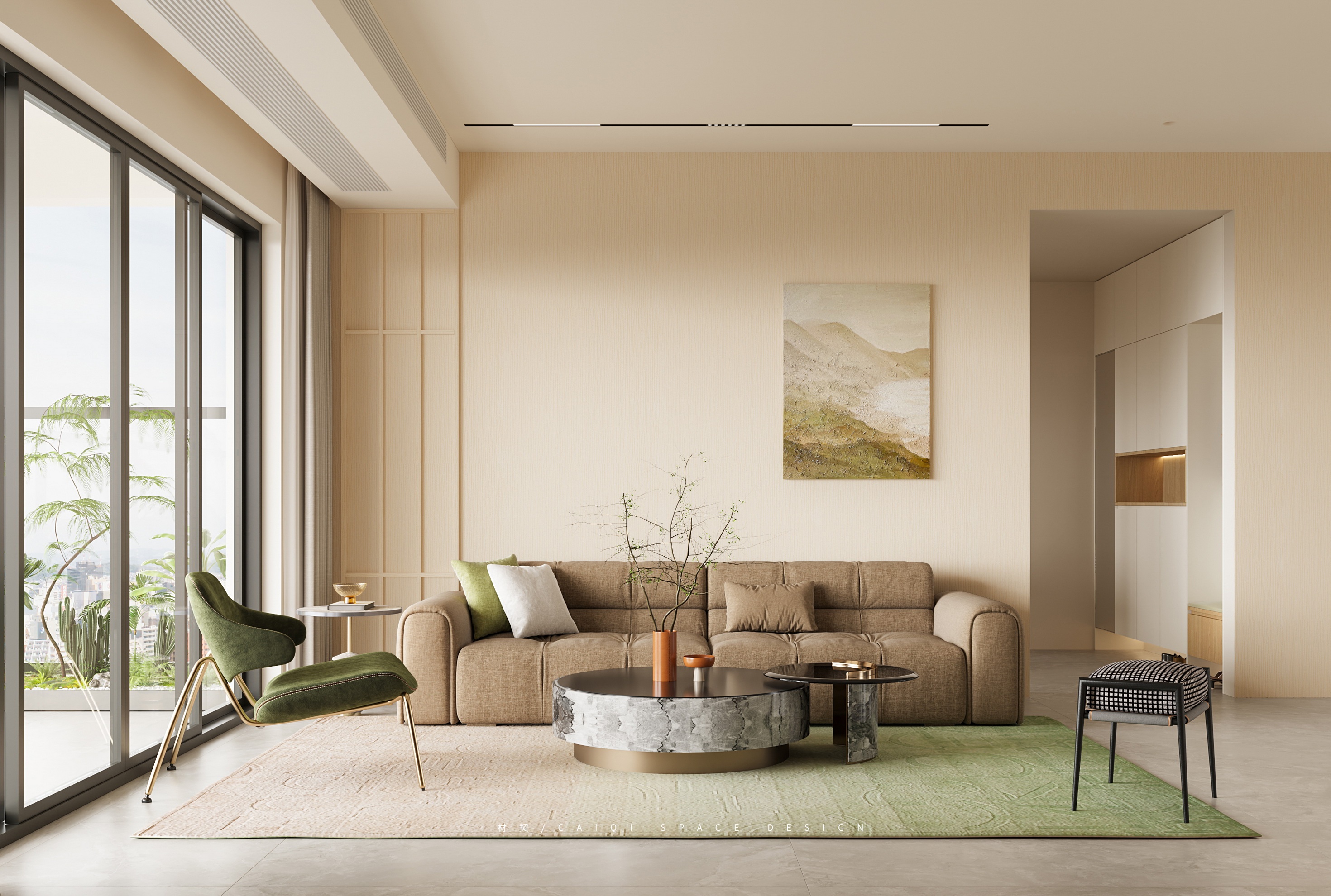 后疫情时代的自然舒适家居设计丨中国惠州丨许哲,涂萍-17