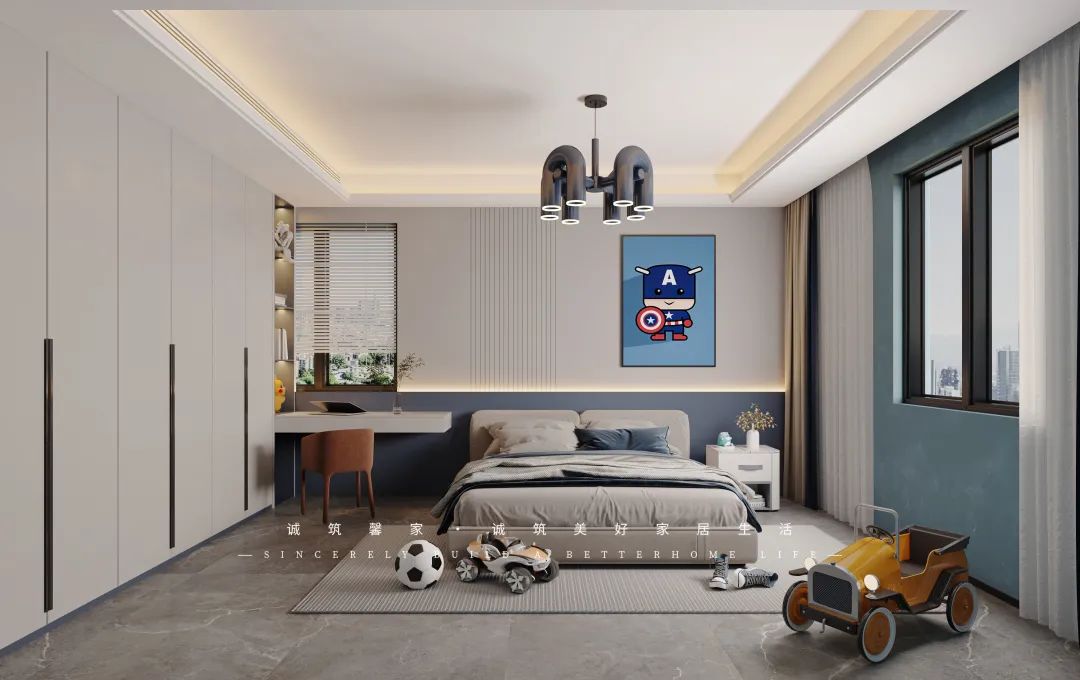 路易庄园现代风别墅设计丨诚筑馨家·南京-34